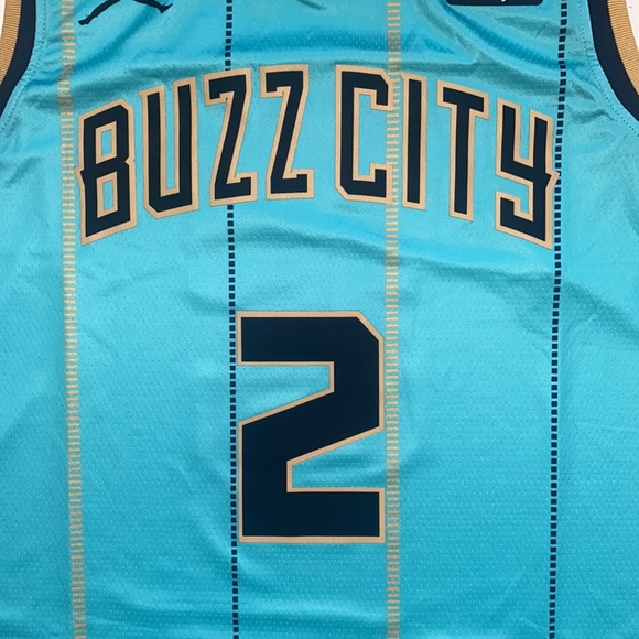 Charlotte Hornets LaMelo Ball #2 “Buzz City” Swingman Jersey - Picture 8 of 13